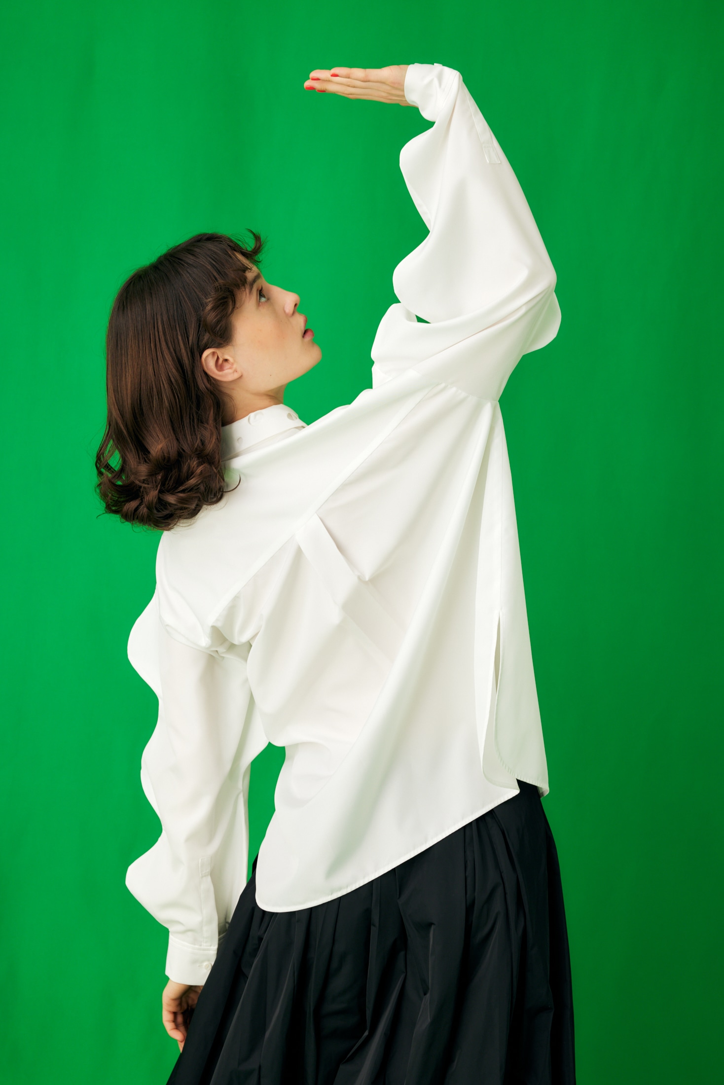 WAVE SHIRT｜38｜WHT｜SHIRTS AND BLOUSES｜|ENFÖLD OFFICIAL ONLINE
