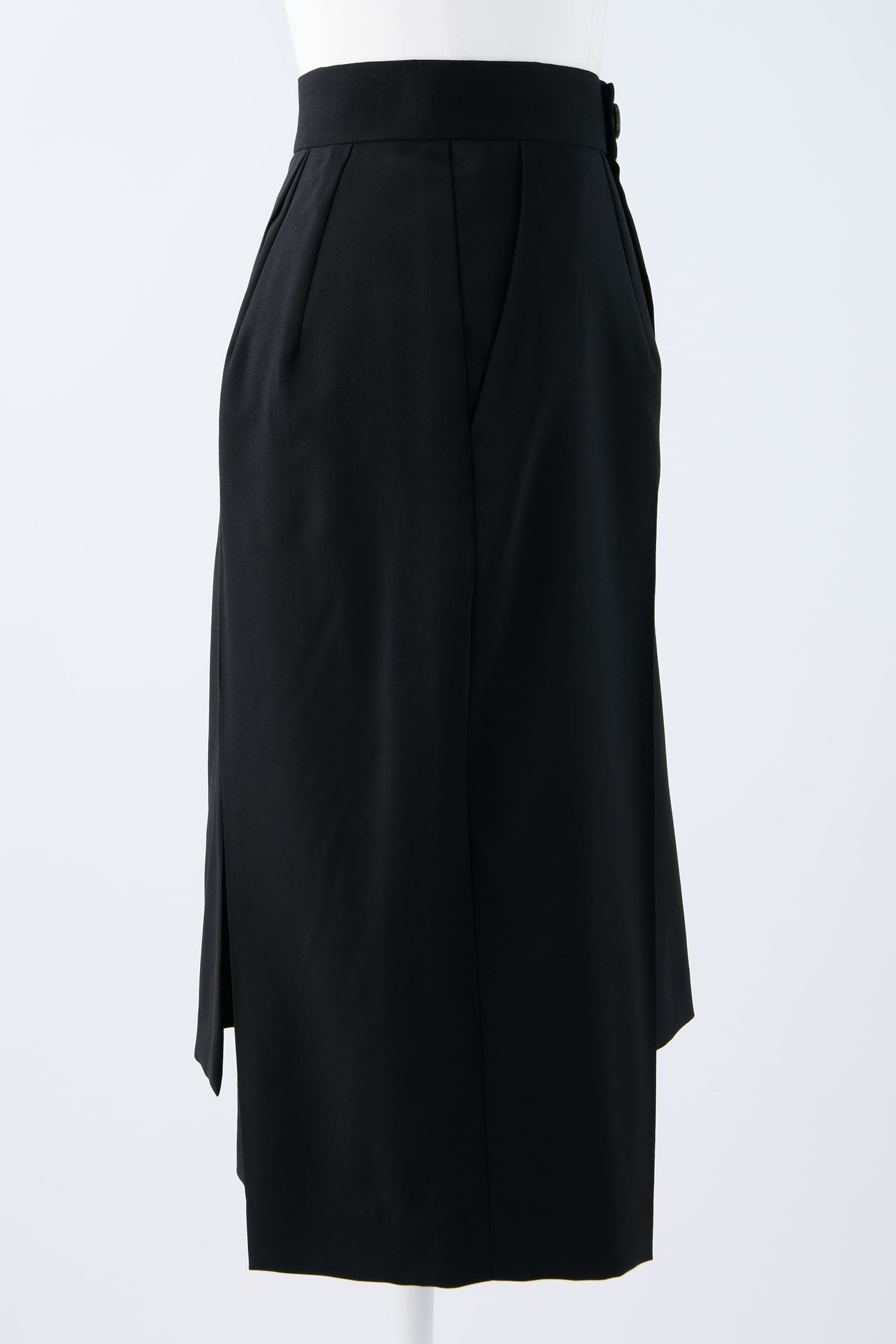 LAYERED HALF-TROUSERS｜36｜BLK｜TROUSERS｜|ENFÖLD OFFICIAL