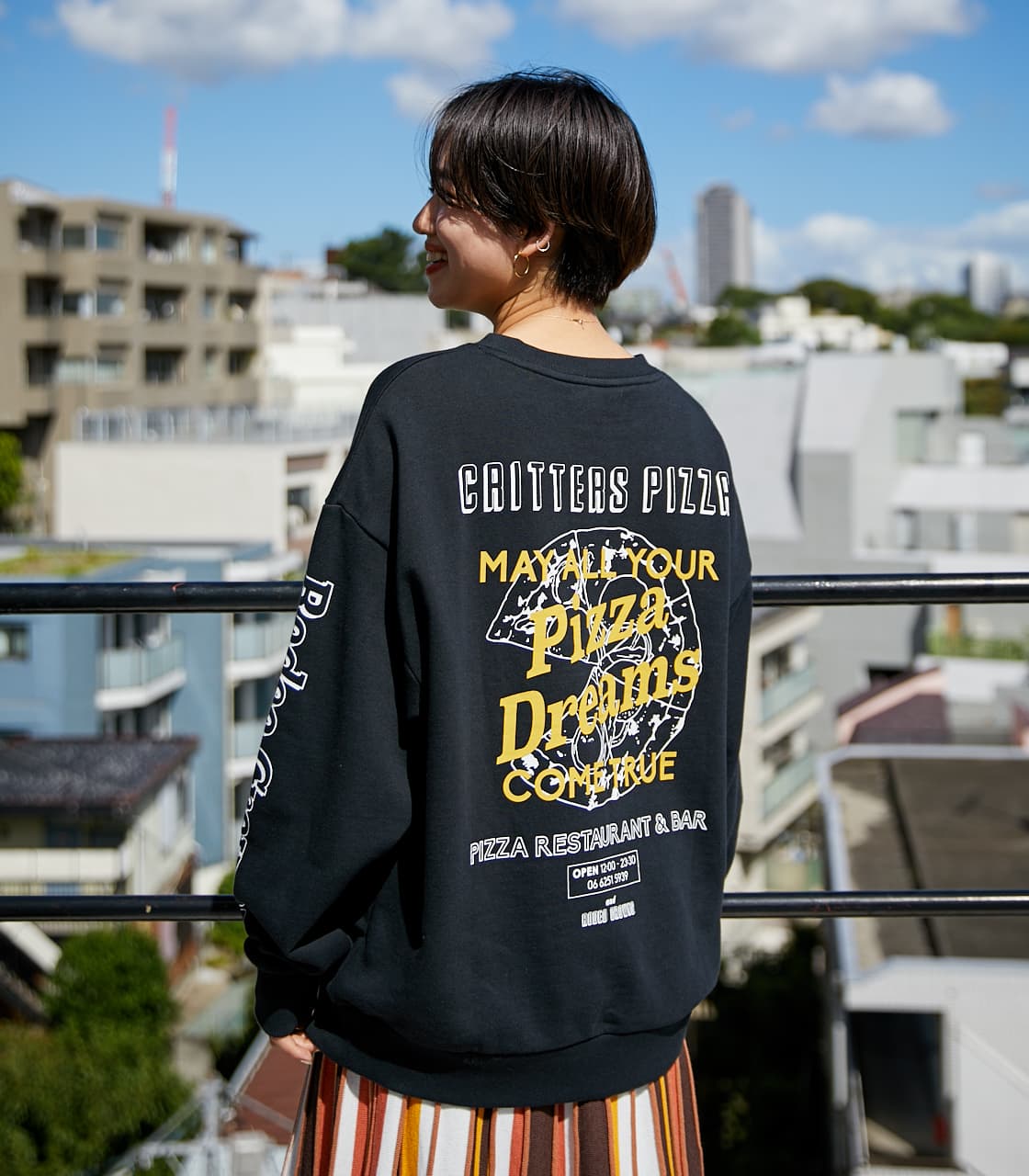 CP PIZZA DREAMS スウェット