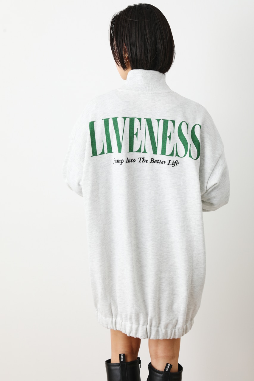 RODEO CROWNS WIDE BOWL | LIVENESS ハーフジップワンピース