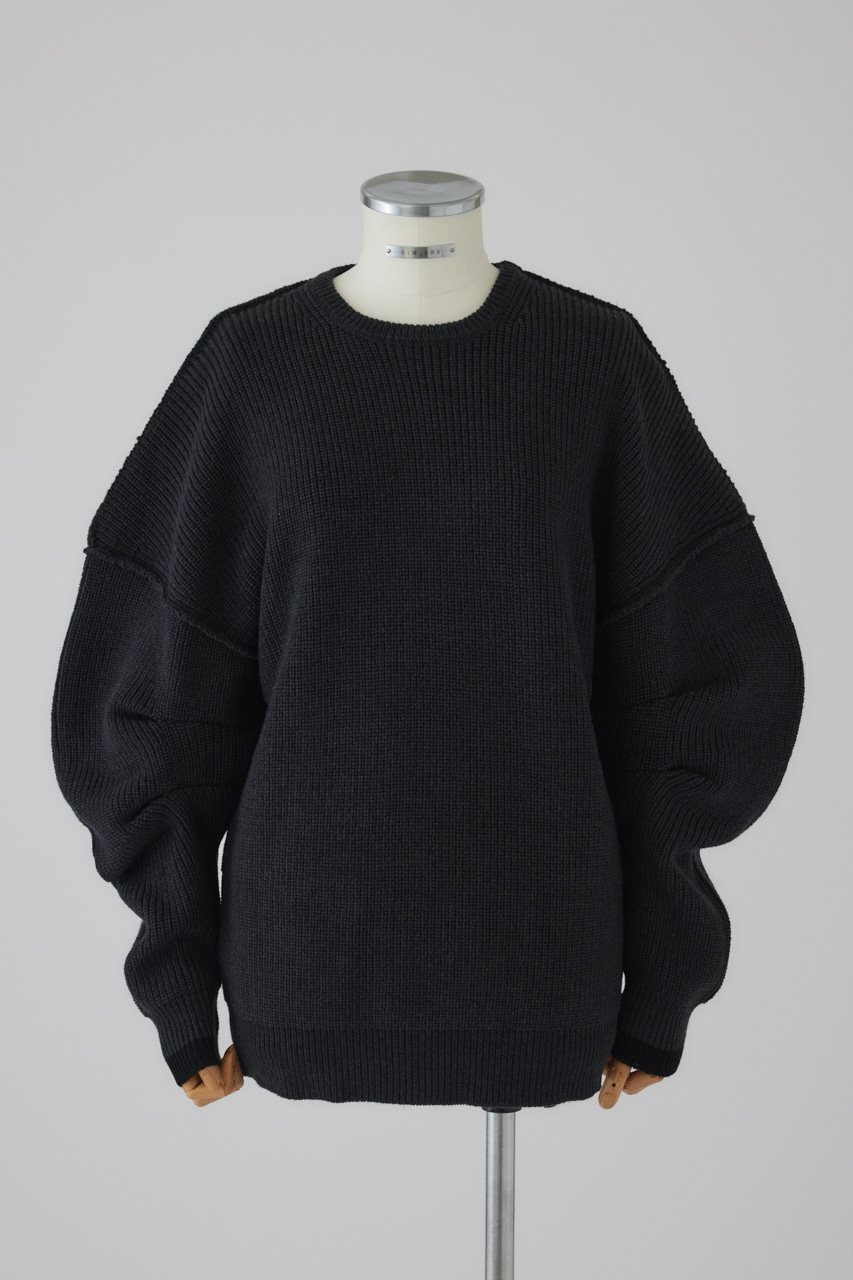【PRE ORDER】4type oversized knit tops
