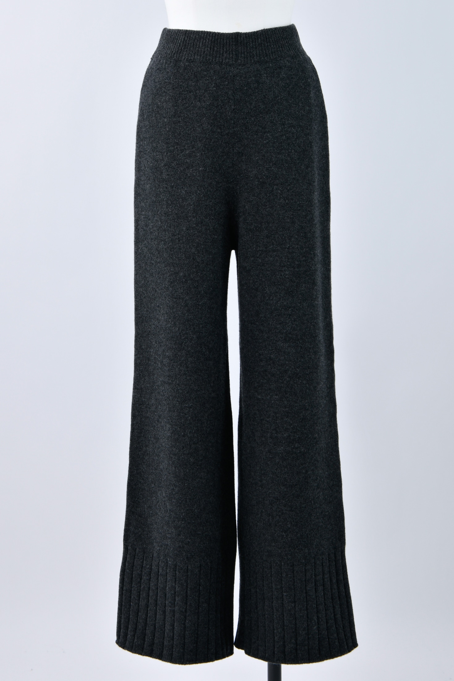 knit cropped pants｜S｜L/BEG｜trousers｜någonstans official online