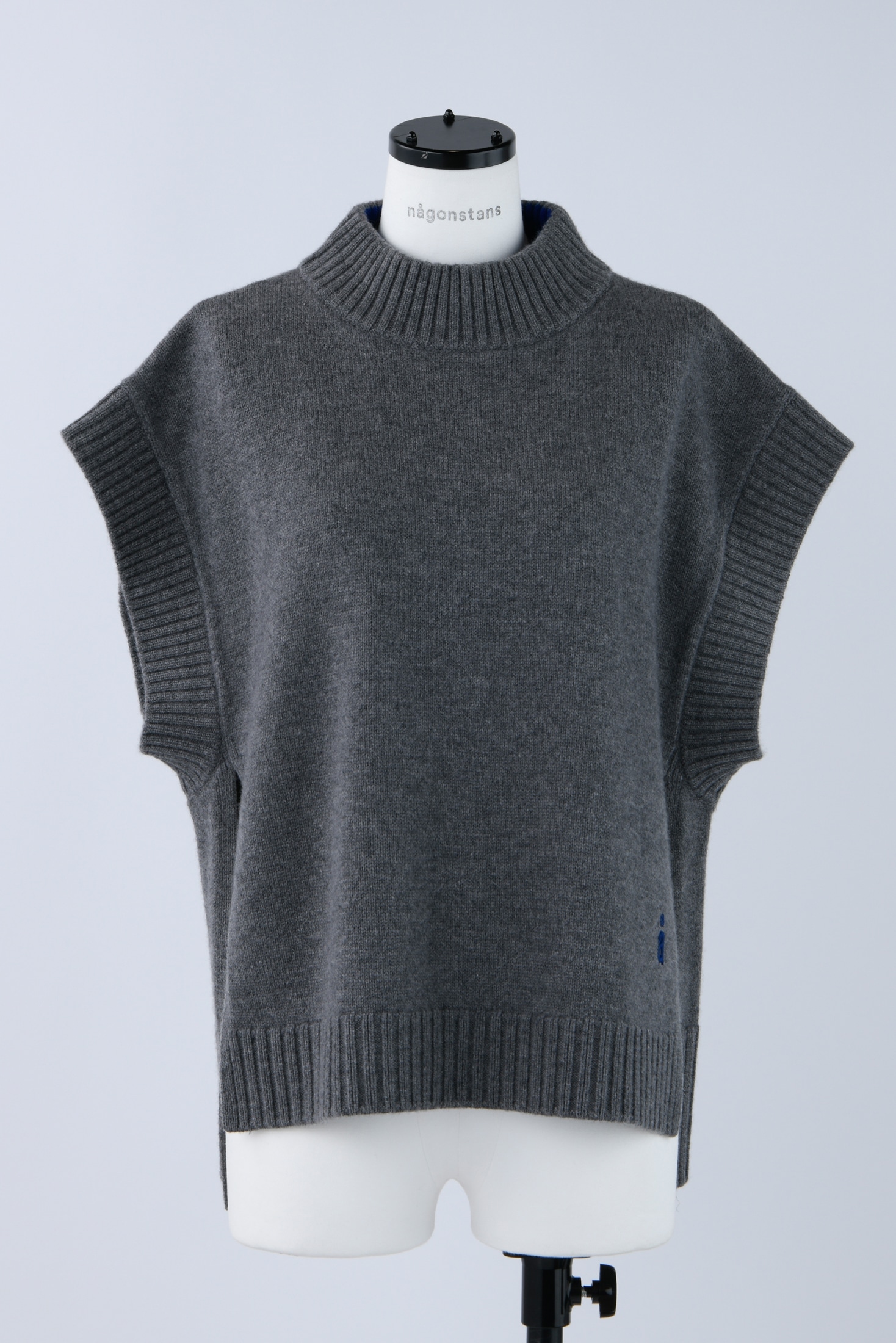 high-neck vest｜M｜D/NVY｜knit wear｜någonstans official online ...