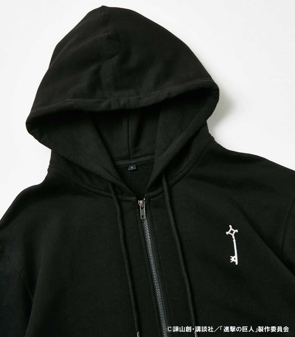 進撃の巨人 Key Zip Hoodie M Blk スウェット パーカー バロックジャパンリミテッド 公式通販サイト Shel Tter Web Store シェルターウェブストア