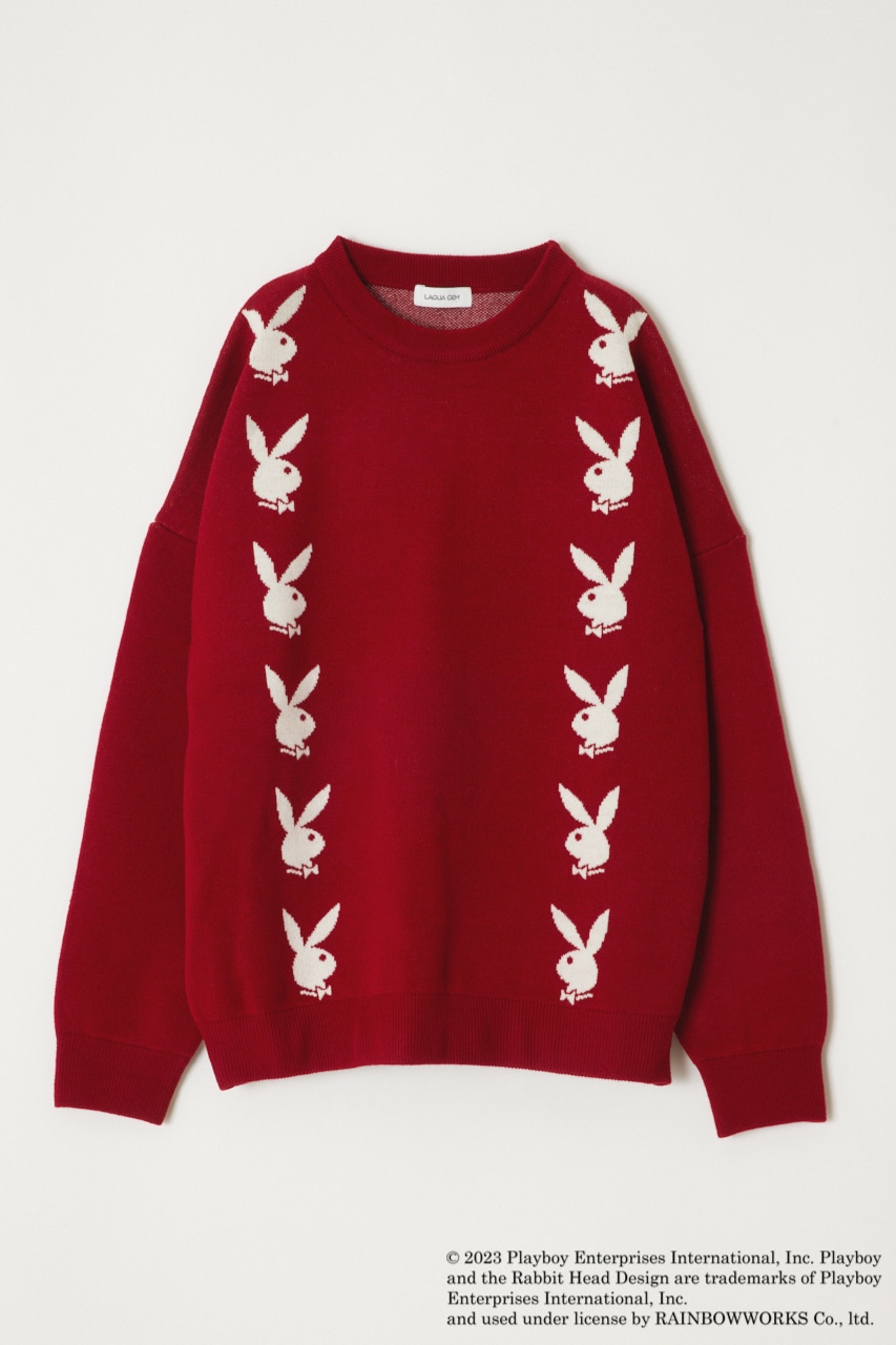 LAGUA GEM | PLAYBOY × LAGUA OVER KNIT (Tシャツ・カットソー(長袖