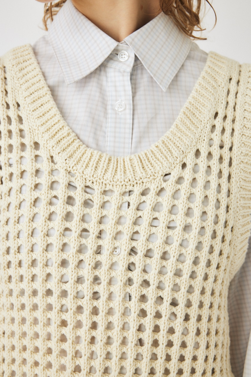 MOUSSY | MESH KNIT タンクトップ (タンクトップ ) |SHEL'TTER WEBSTORE