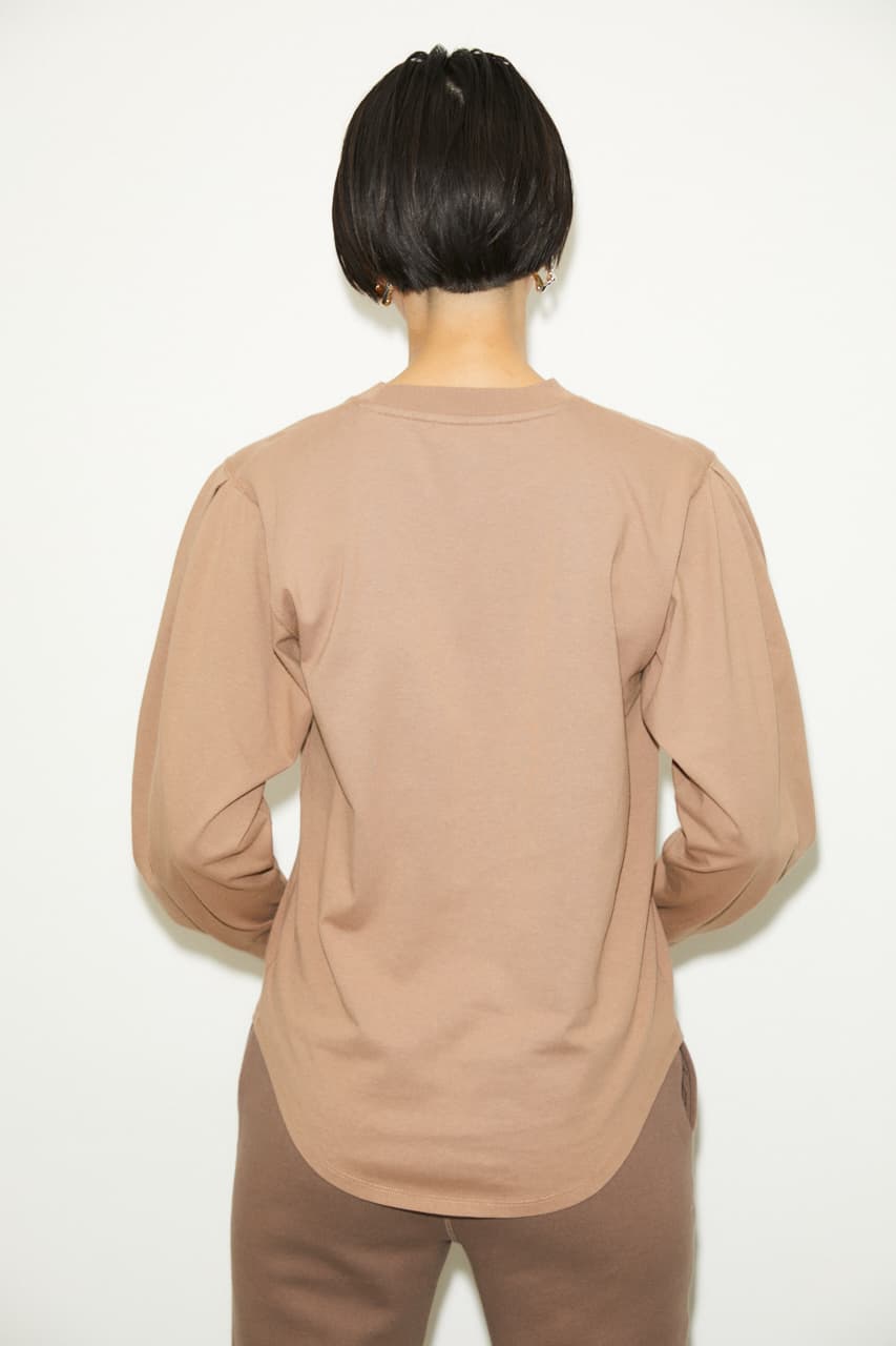 SLY | 【THROW】TUCK SLEEVE L／S トップス (Tシャツ・カットソー(長袖