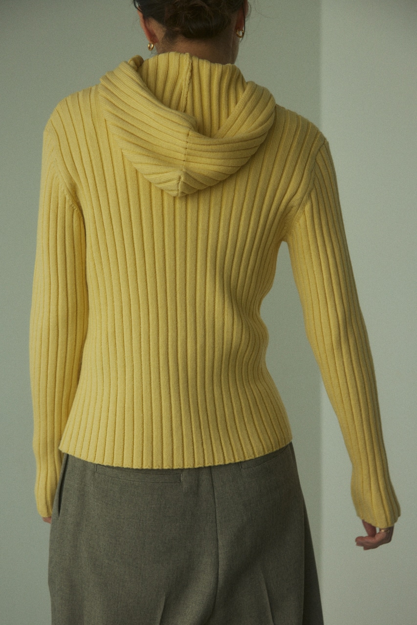BLACK BY MOUSSY | hoodie knit tops (ニット ) |SHEL'TTER WEBSTORE