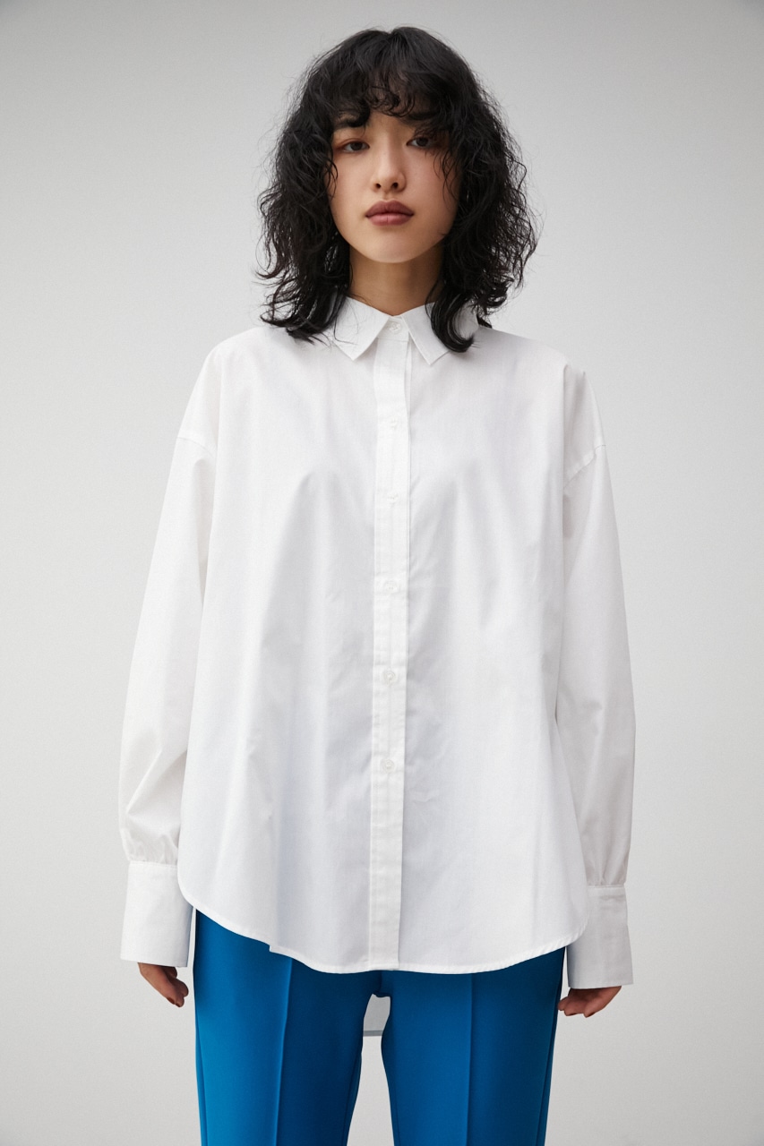 FLARE YOKE BOXY BIG SHIRT