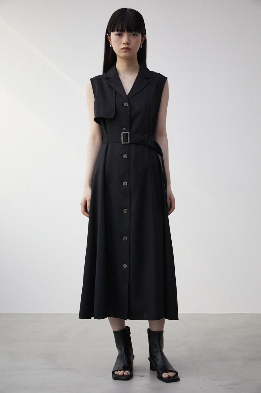 AZUL BY MOUSSY | SINGLE FLAP GILET ONEPIECE (ワンピース(ミニ ...