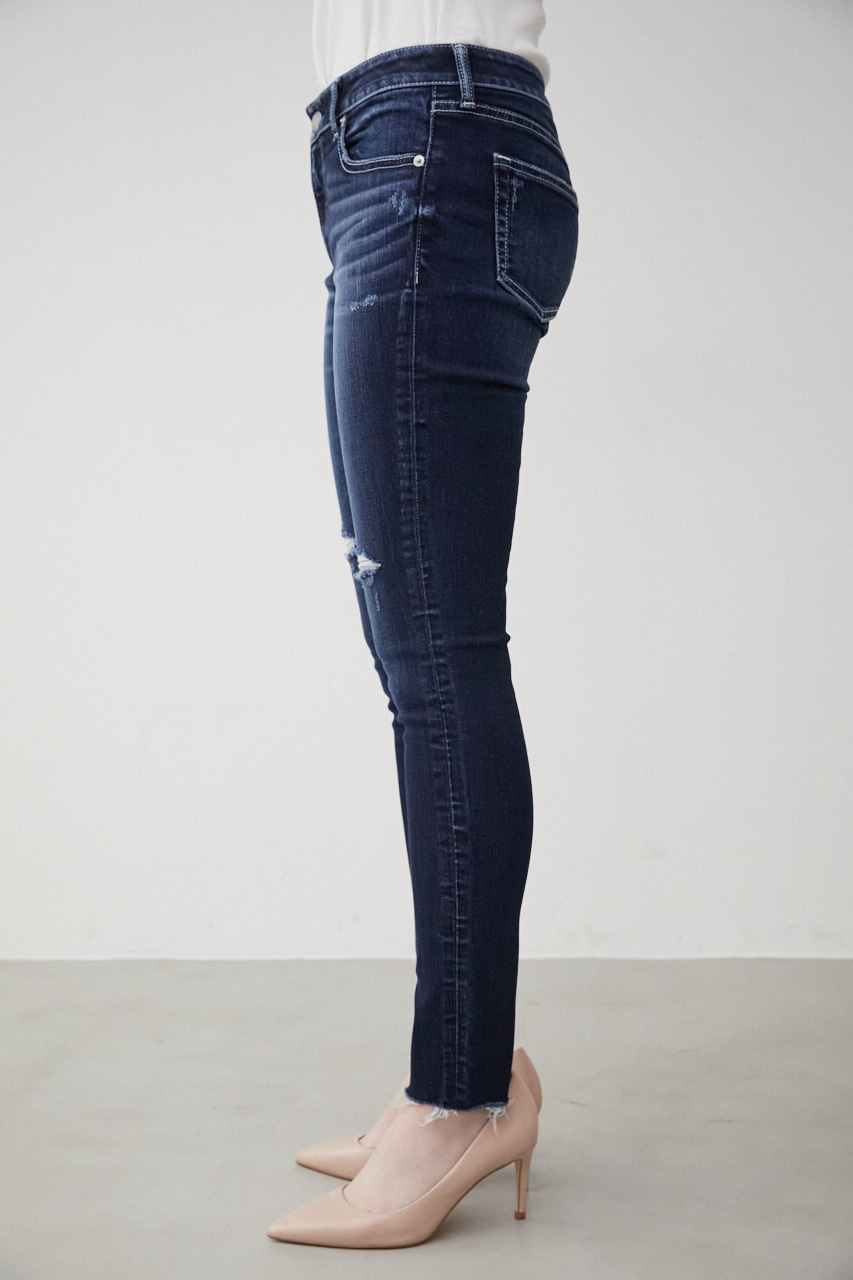 AZUL BY MOUSSY | CRASH DENIM SKINNY Ⅲ (スキニー ) |SHEL'TTER WEBSTORE