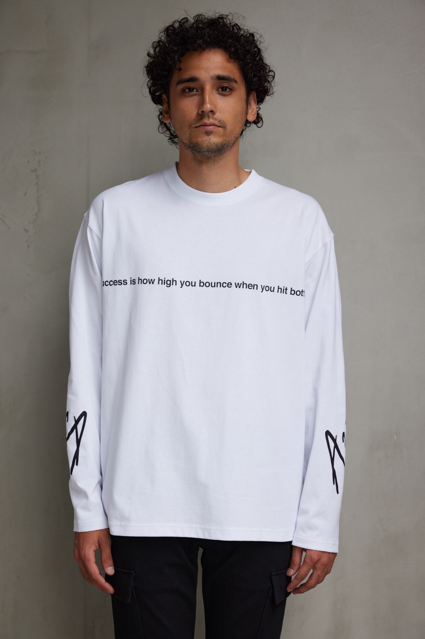 AZUL BY MOUSSY | AZULBYMOUSSYロゴロングTシャツ (Tシャツ 