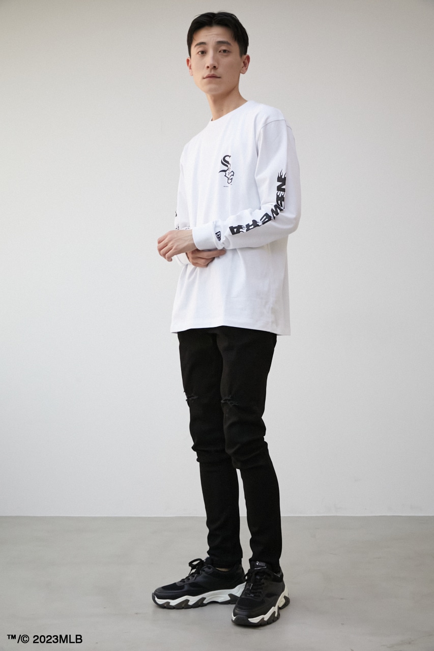 AZUL BY MOUSSY | NEW ERA×AZUL WHITE SOX TEE (Tシャツ・カットソー 