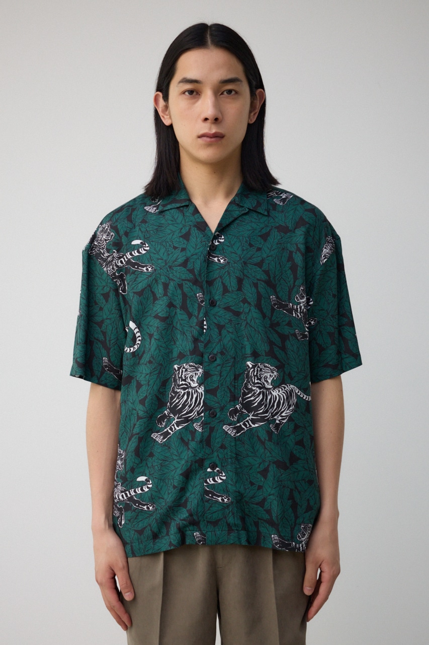 AZUL BY MOUSSY | タイガーパターンシャツ (シャツ・ブラウス ) |SHEL 