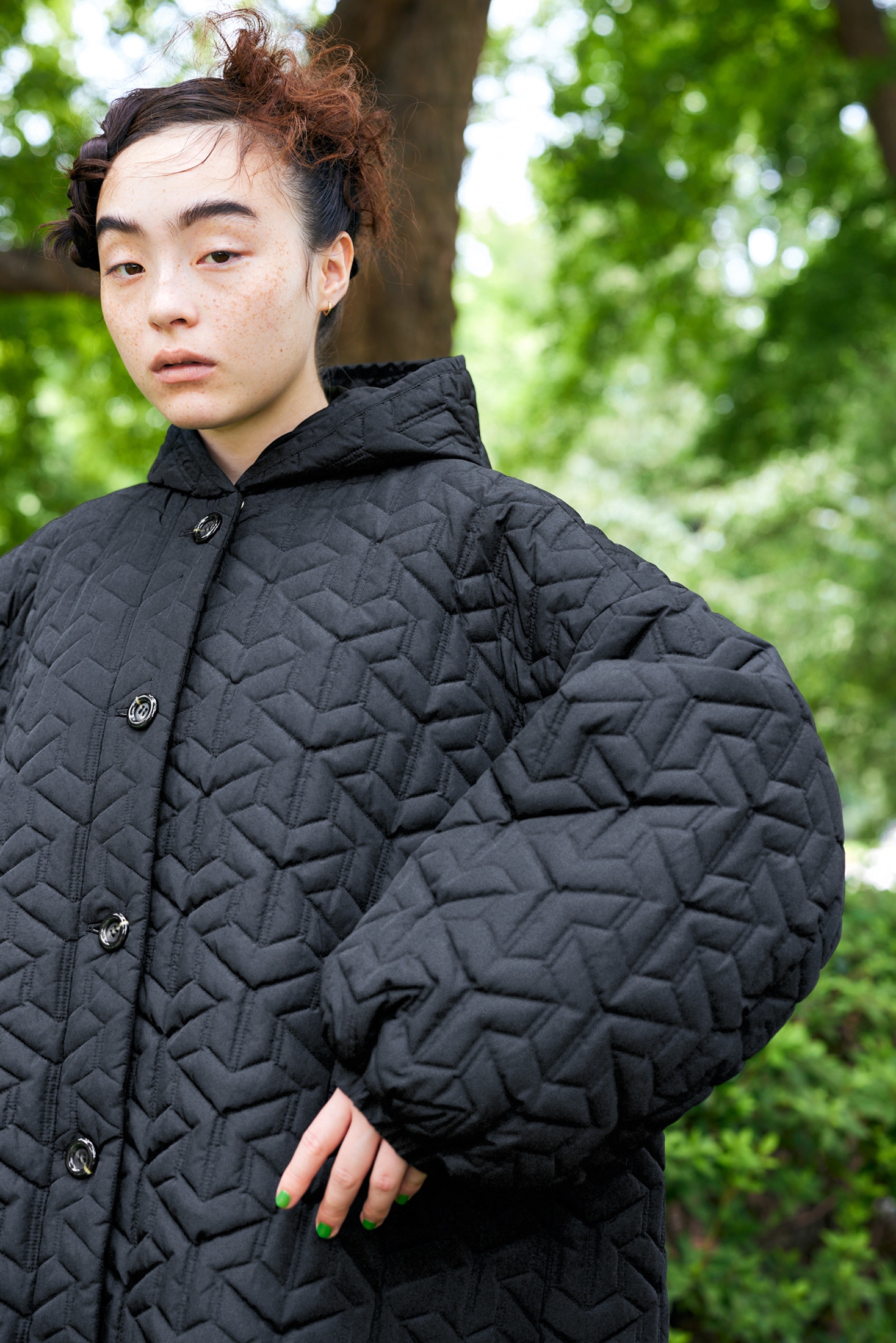 QUILTING BIG BLOUSON