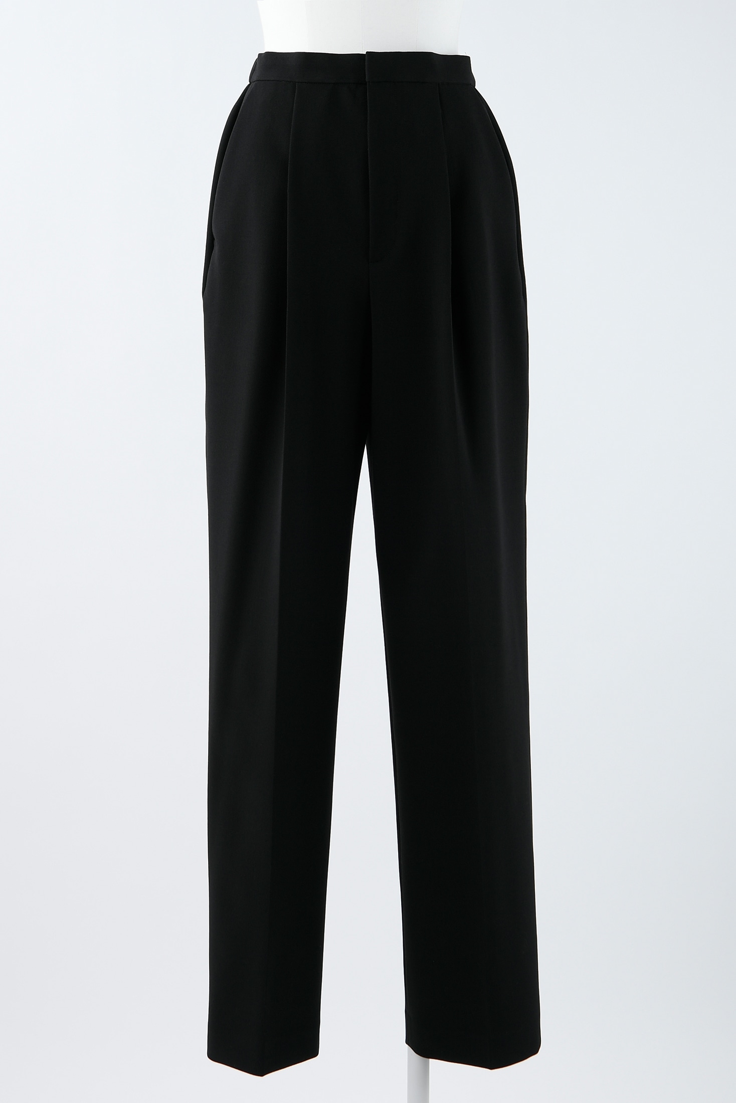 STRAIGHT-TAILORED TROUSERS｜34｜BLK｜TROUSERS｜|ENFÖLD OFFICIAL 