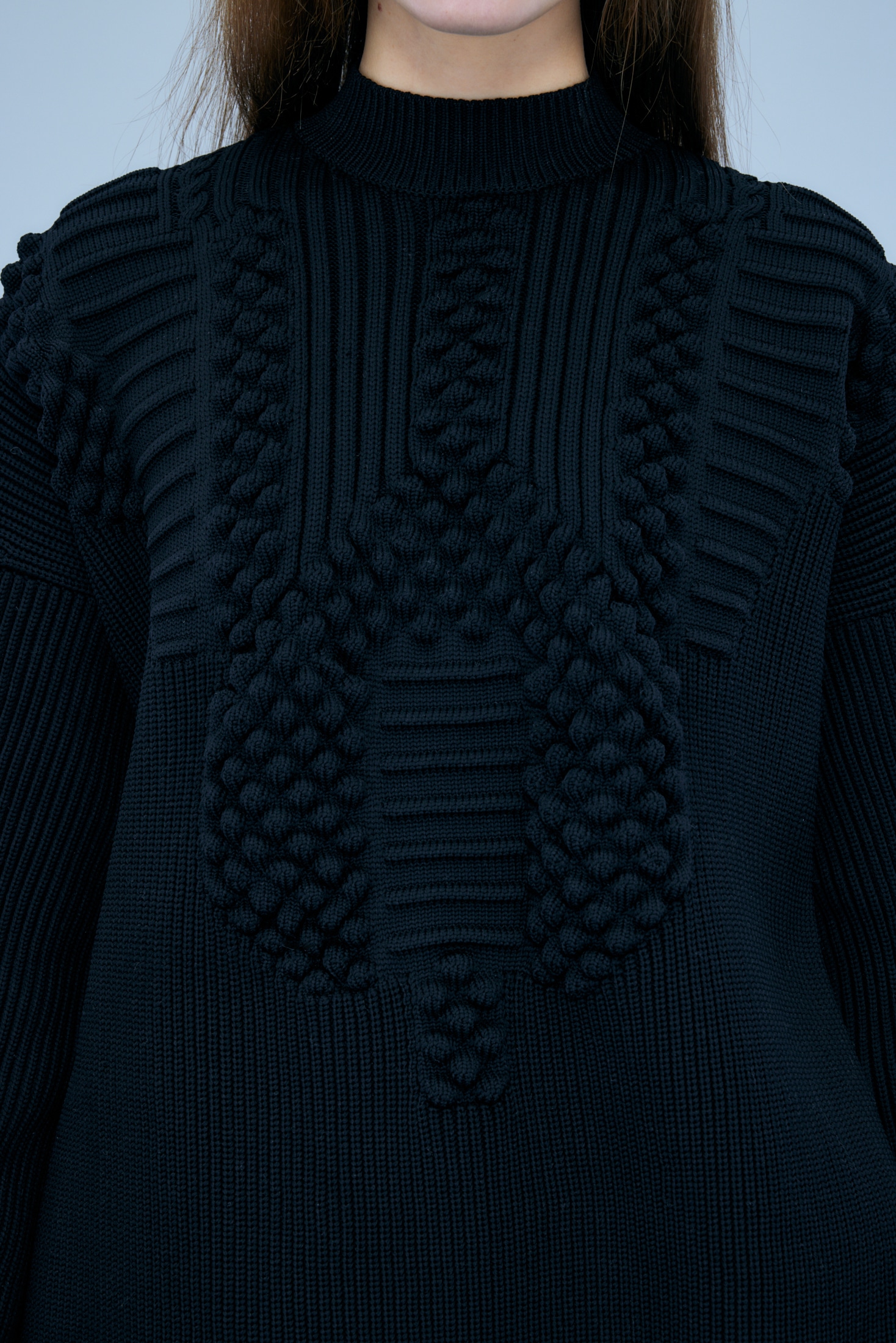 CURVE-ARM A-LINE PULLOVER