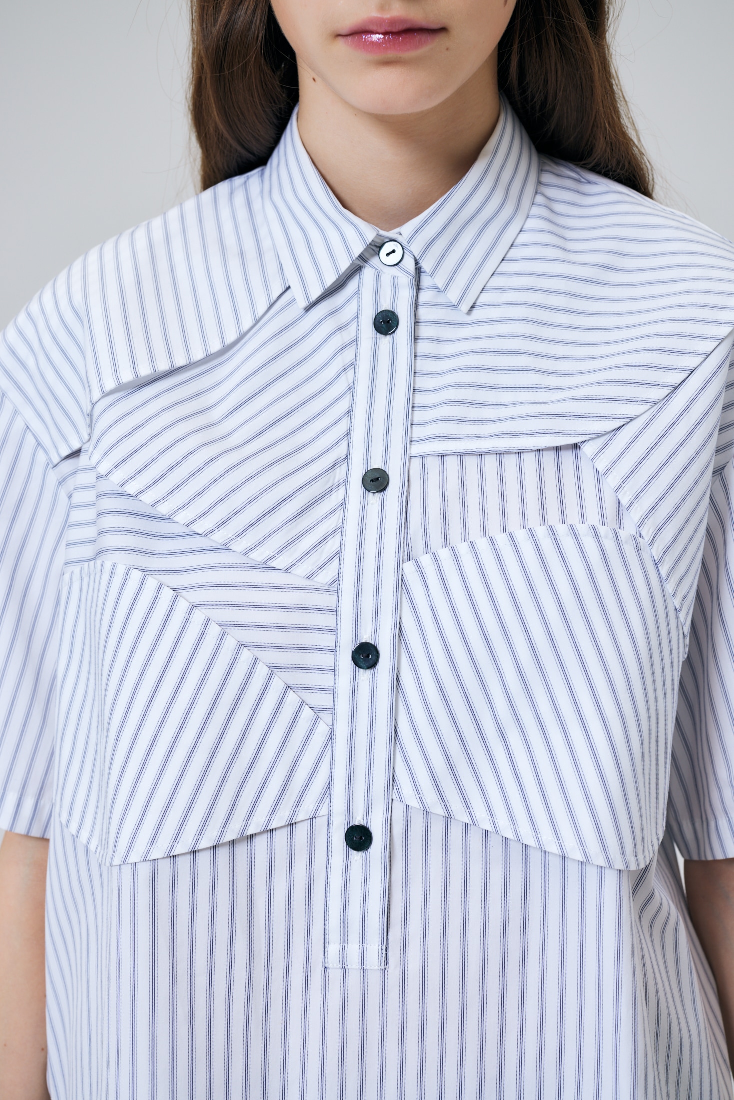 FRONT-WING SHIRT｜38｜WHT｜SHIRTS AND BLOUSES｜|ENFÖLD OFFICIAL