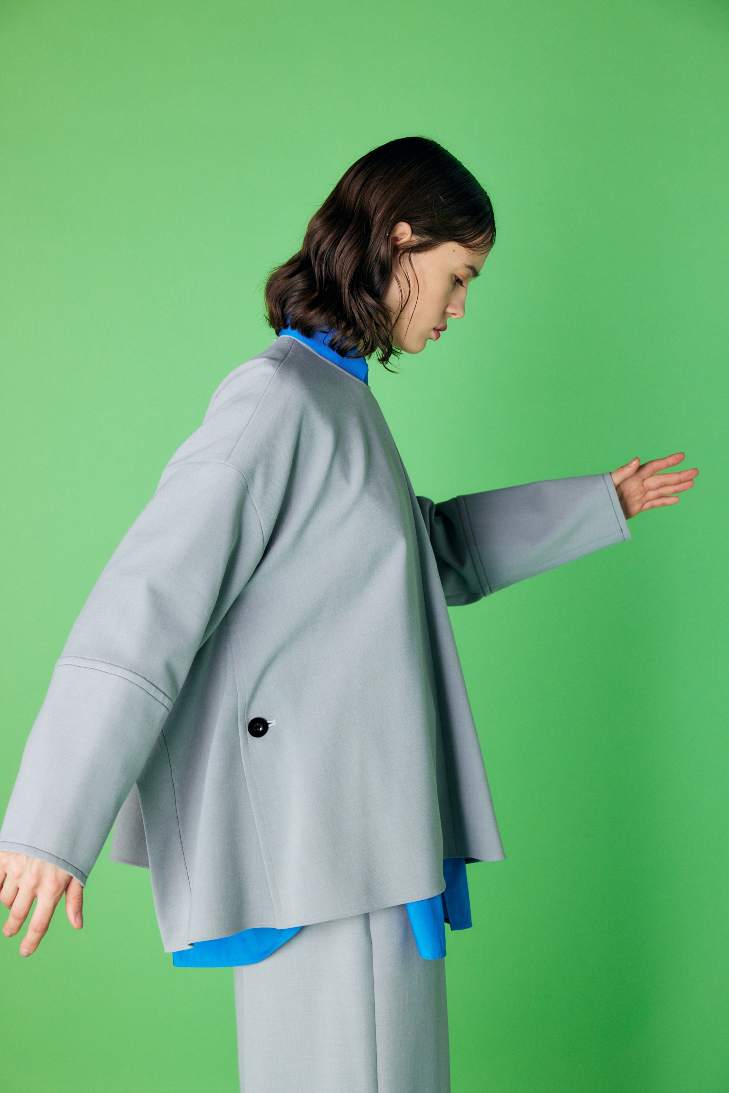 CENTER DRAPE PULLOVER｜38｜D/NVY｜SHIRTS AND BLOUSES｜|ENFÖLD OFFICIAL ONLINE  STORE | エンフォルド公式通販