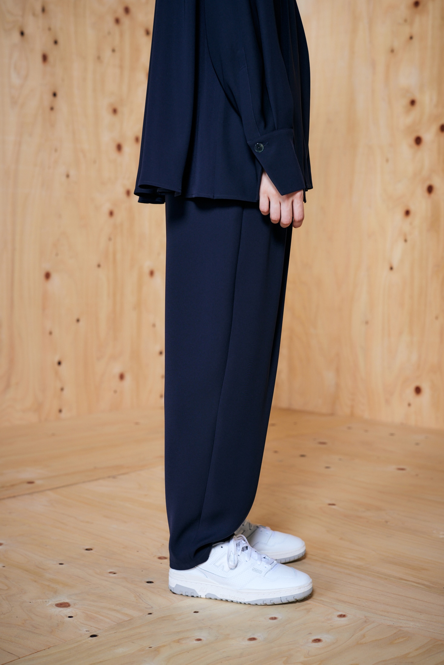 RELAX EGG WIDE-PANTS
