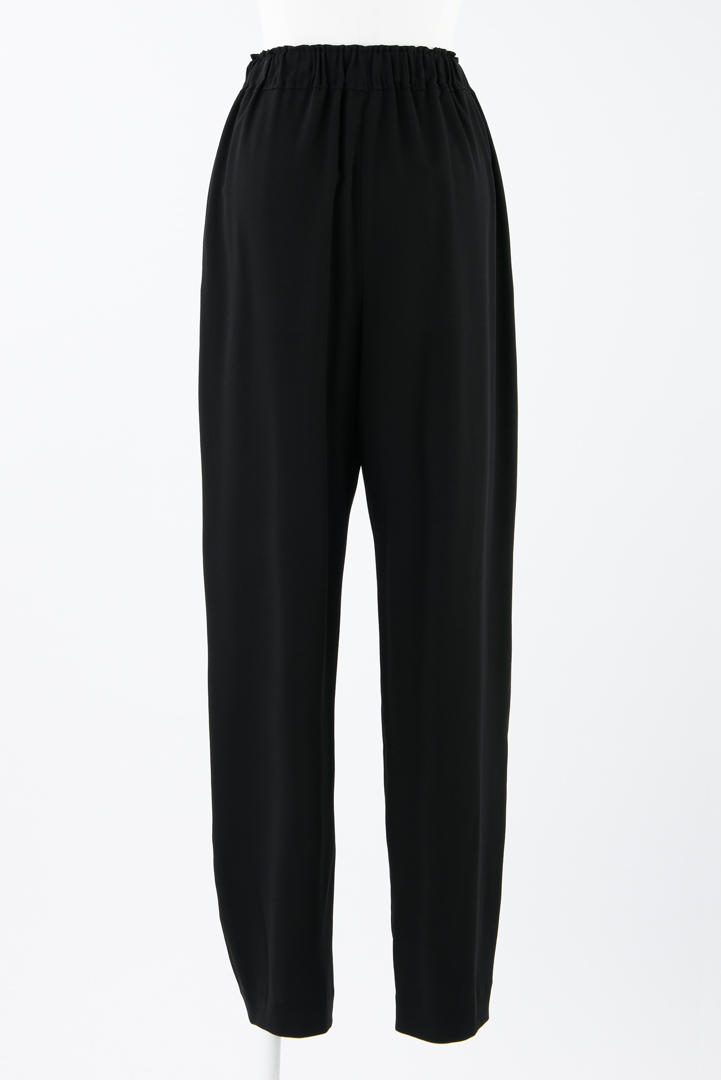 DRAPE TAPERED-TROUSERS｜34｜BLK｜TROUSERS｜|ENFÖLD OFFICIAL ONLINE