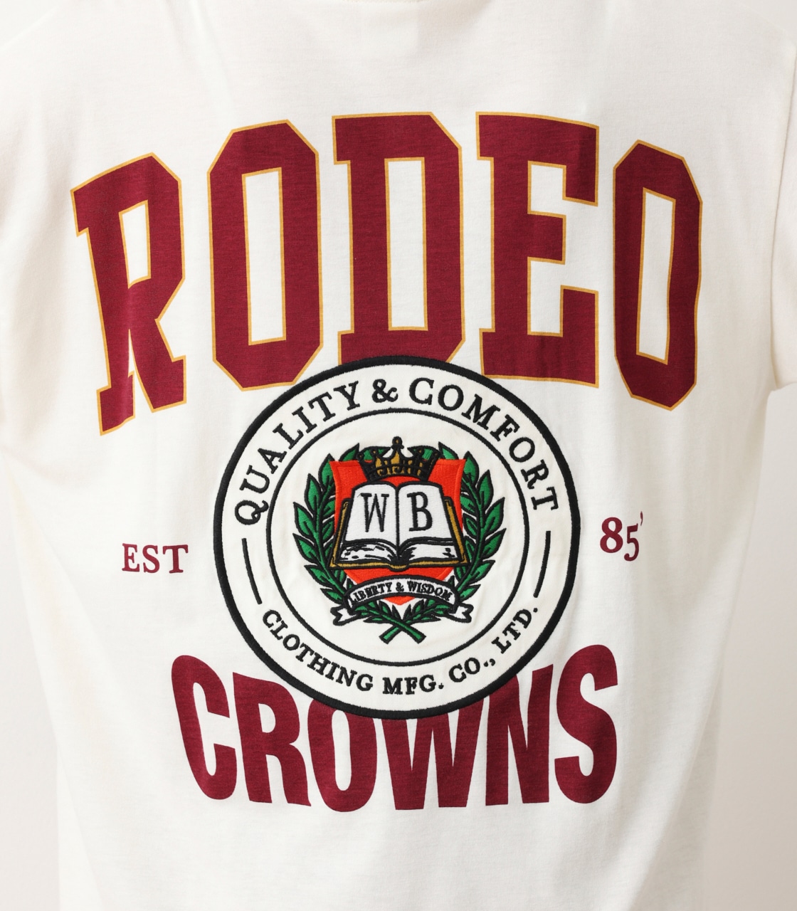 RODEO CROWNS WIDE BOWL | Rodeo College L/S Tシャツ (Tシャツ