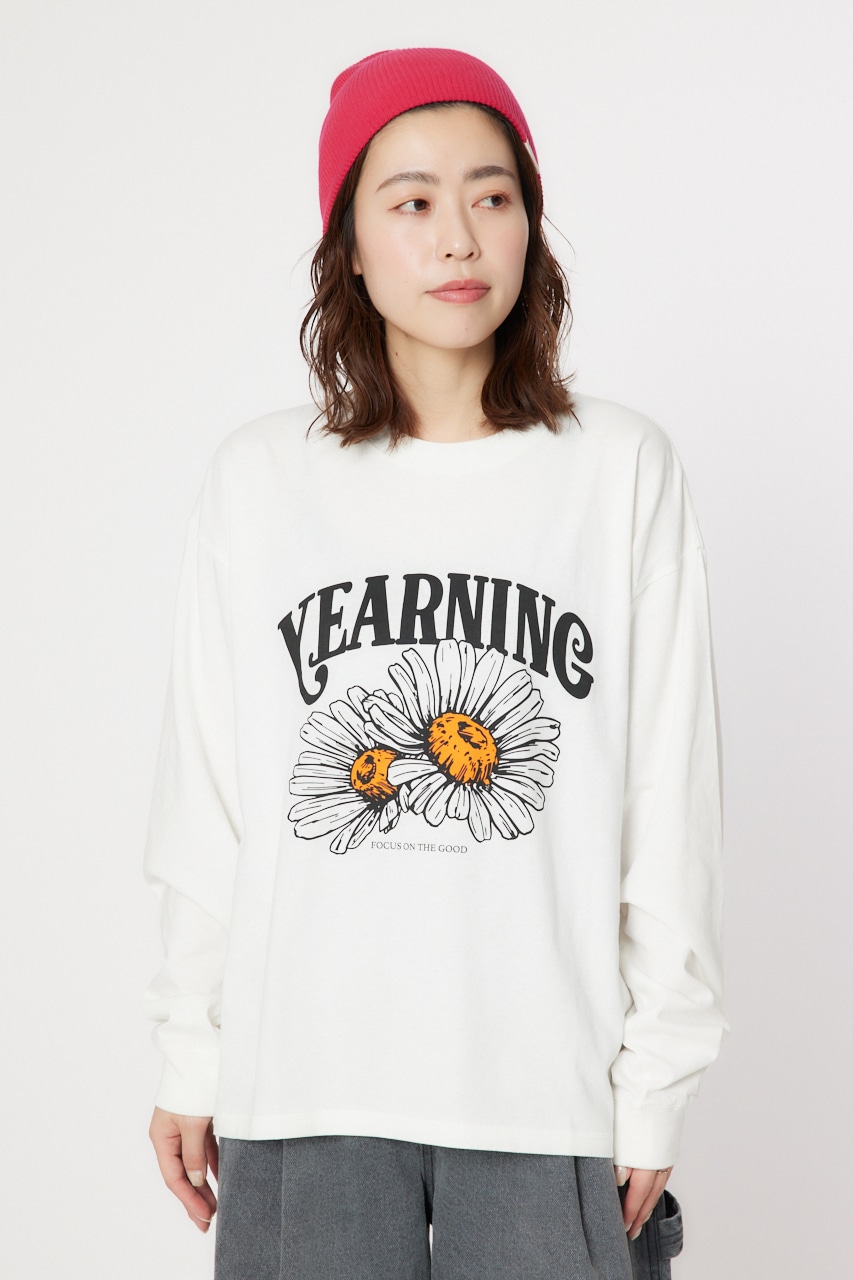 RODEO CROWNS WIDE BOWL | YEARNING FLOWER L/S Tシャツ (Tシャツ 