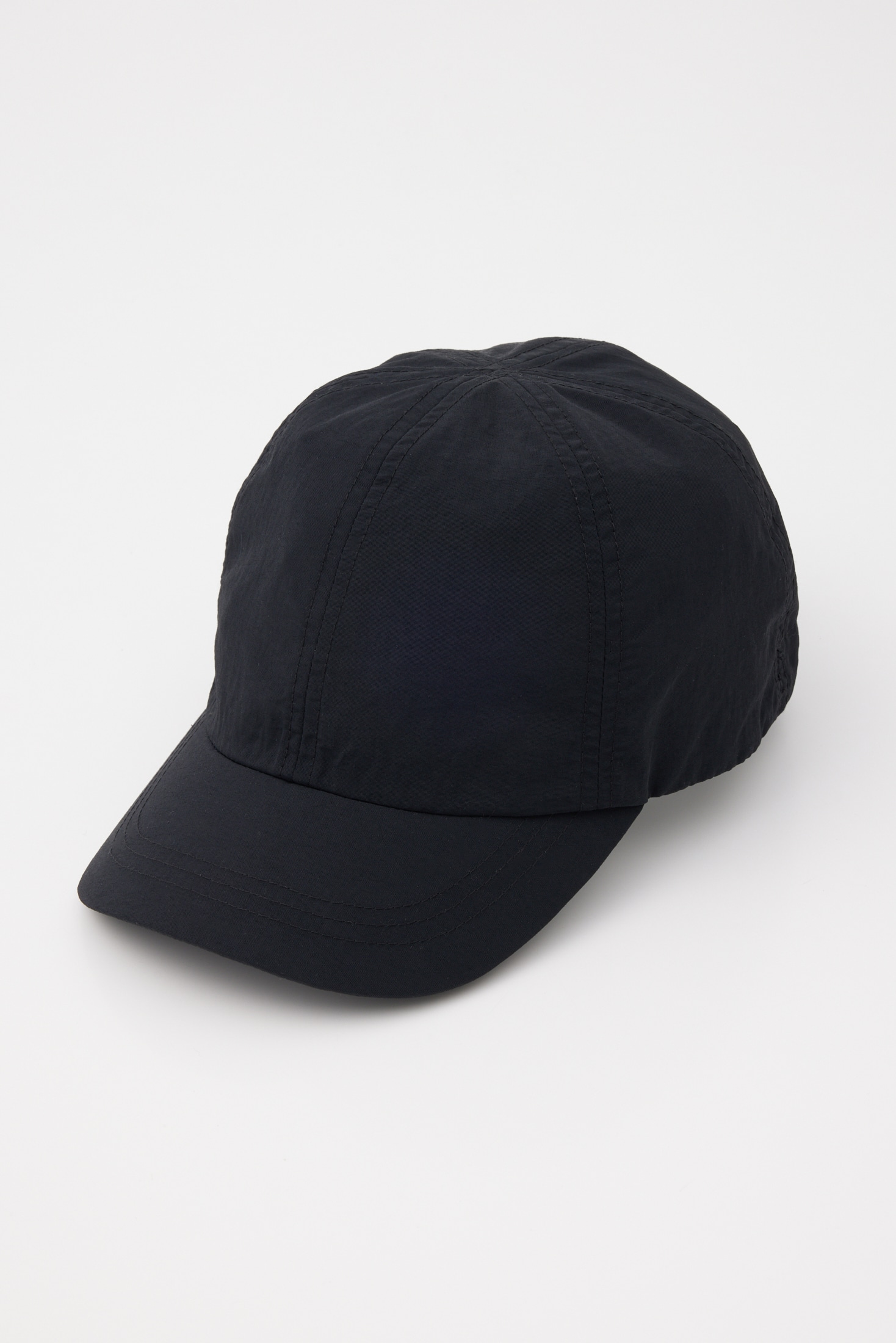 woven black cap