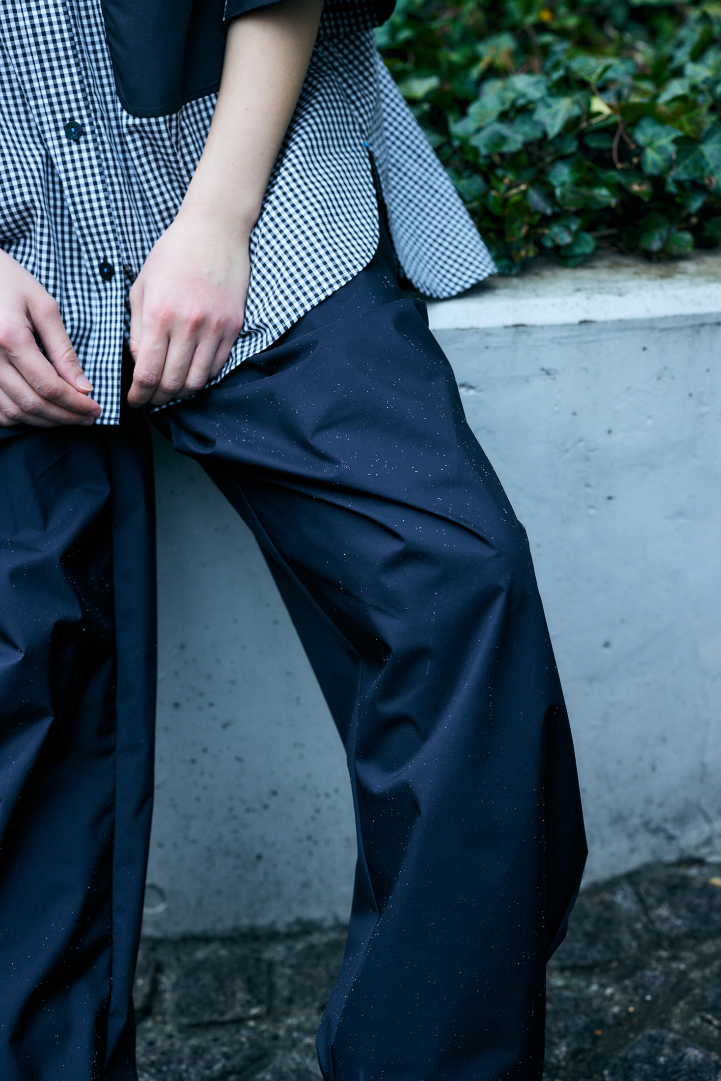 tack tapered pants｜S｜BLK｜trousers｜någonstans official online 