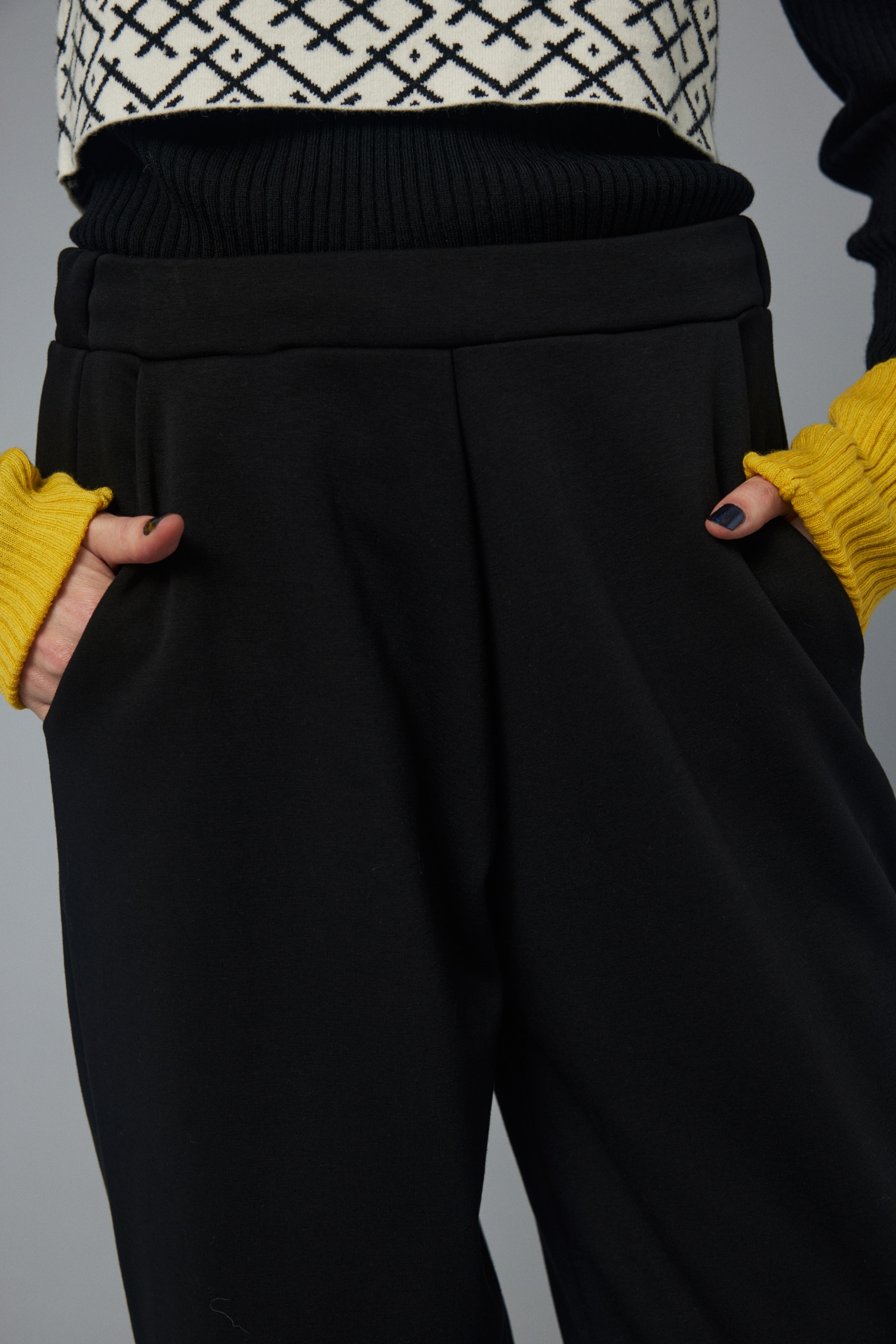 HeRIN.CYE | Balloon hem switching pants (パンツ ) |SHEL'TTER WEBSTORE