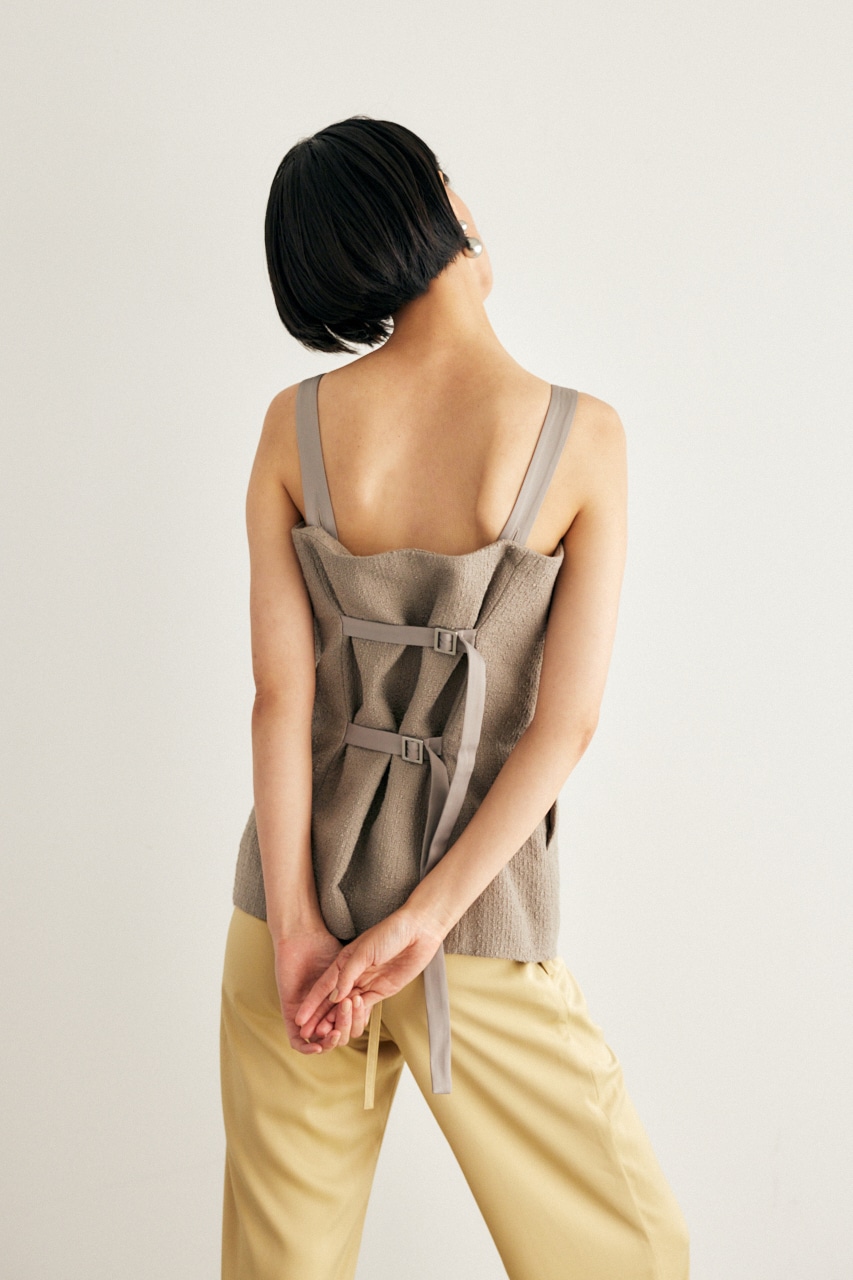 M_ | 【M_】TWEED SLEEVELESS トップス (キャミソール ) |SHEL'TTER