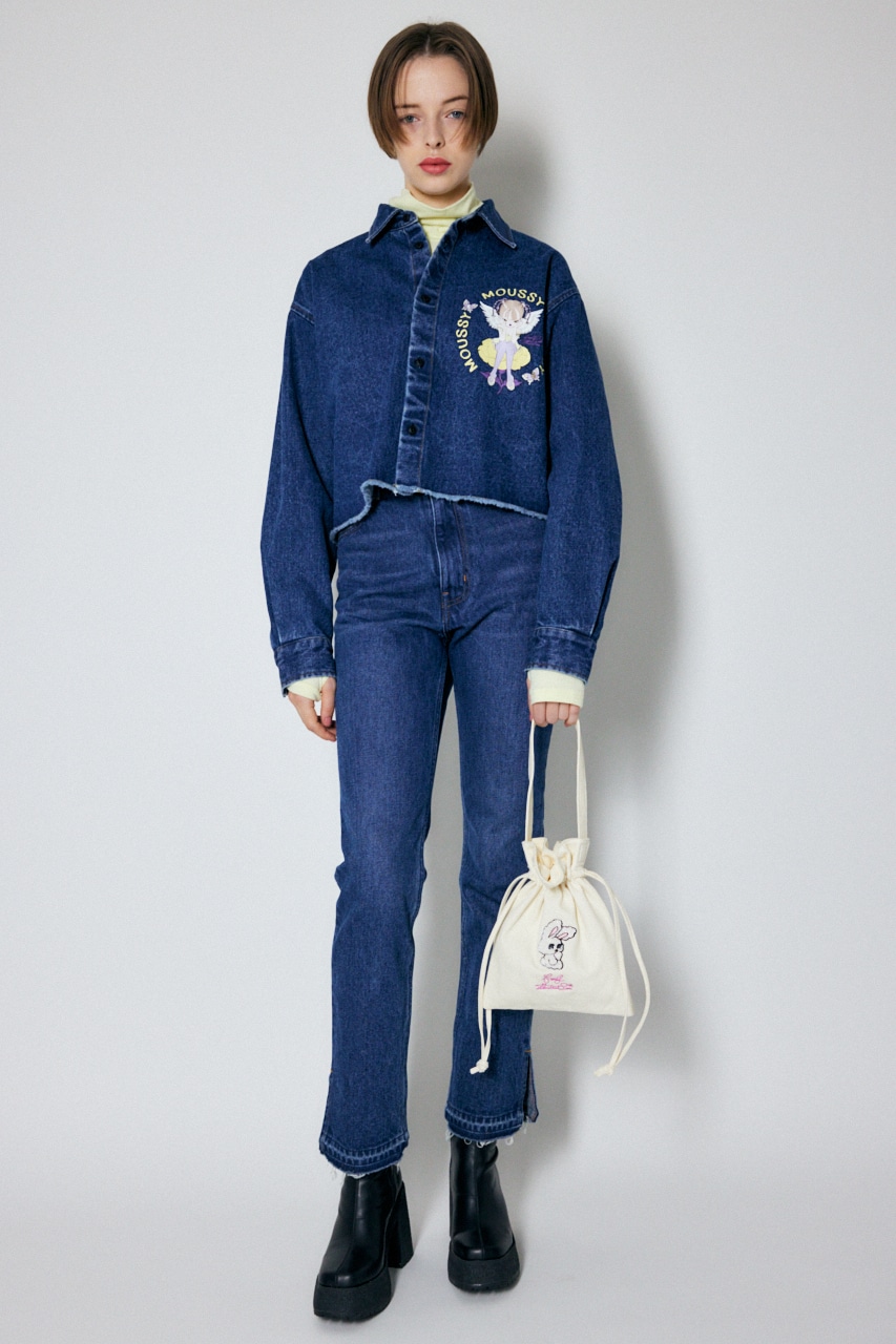 MOUSSY | PU STRAIGHT DENIM パンツ (ストレート ) |SHEL'TTER WEBSTORE