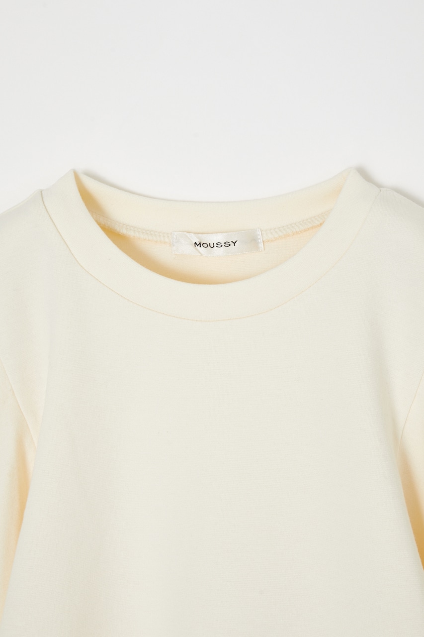MOUSSY | POWER SHOULDER CUT トップス (Tシャツ・カットソー(長袖