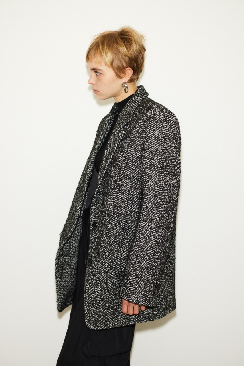 THROW by SLY | 【THROW】TWEED BOXY TAILOR ジャケット (ジャケット 