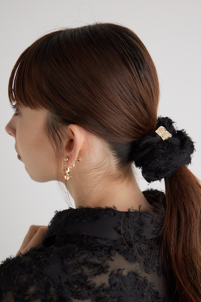 rienda | ロゴポイントシュシュ (ヘアアクセサリー ) |SHEL'TTER WEBSTORE