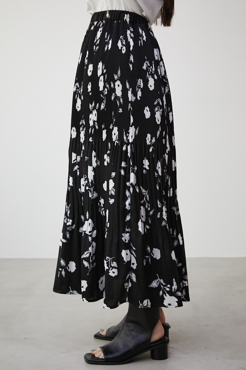 AZUL BY MOUSSY | FLOWER PLEATS LONG SKIRT (スカート(ロング