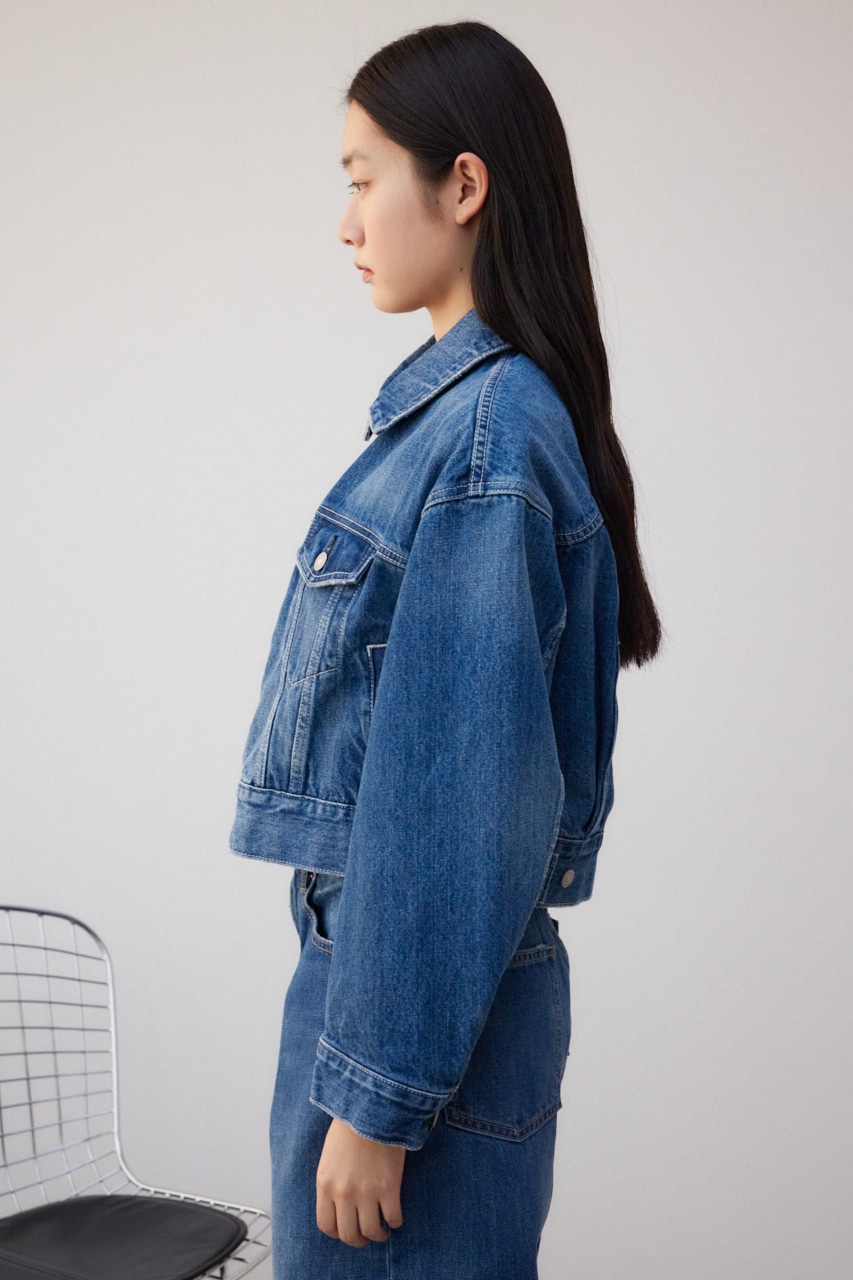 AZUL BY MOUSSY | ワイドスリーブデニムジャケット (デニムジャケット 