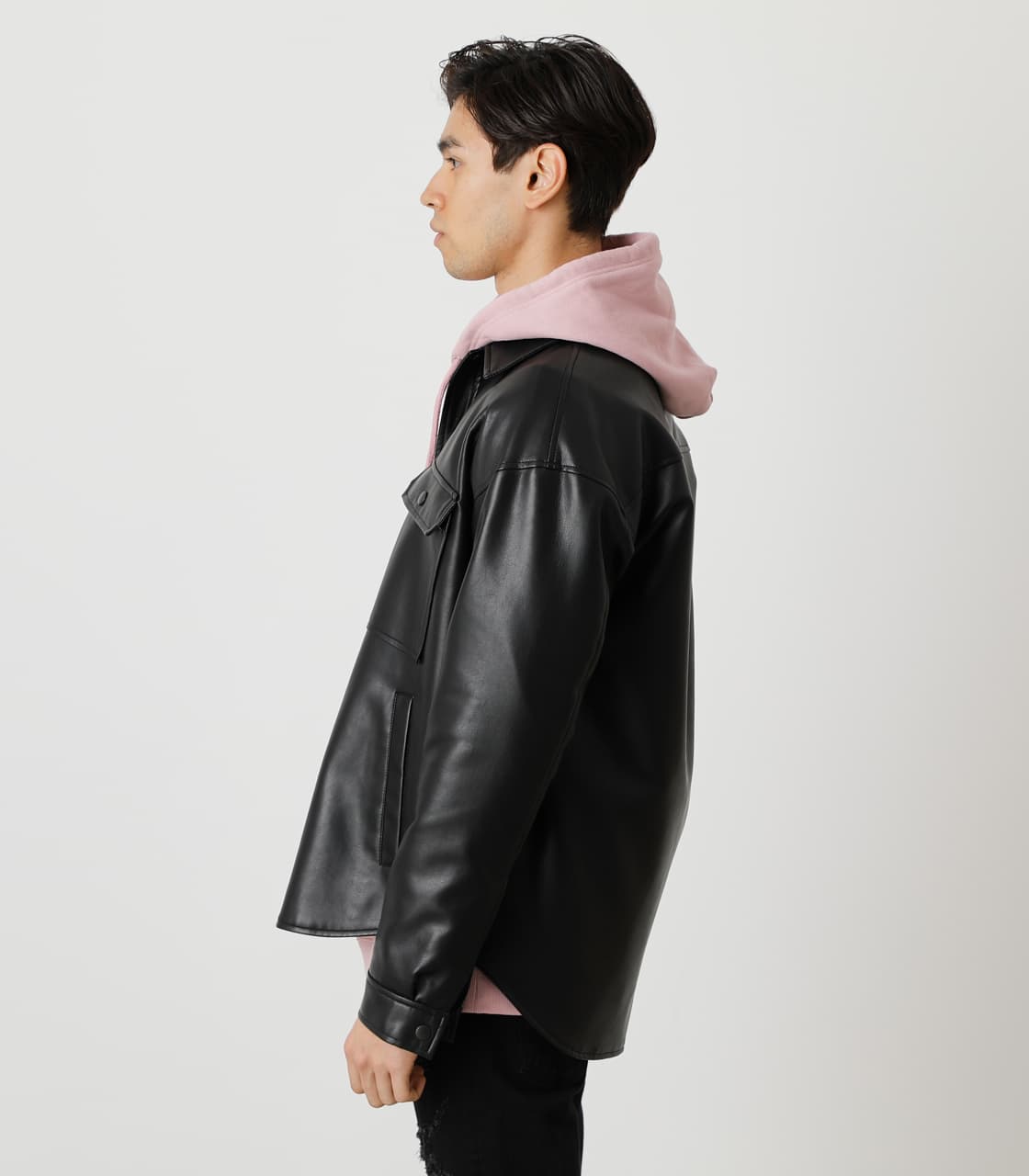 ECO LEATHER CPO JACKET