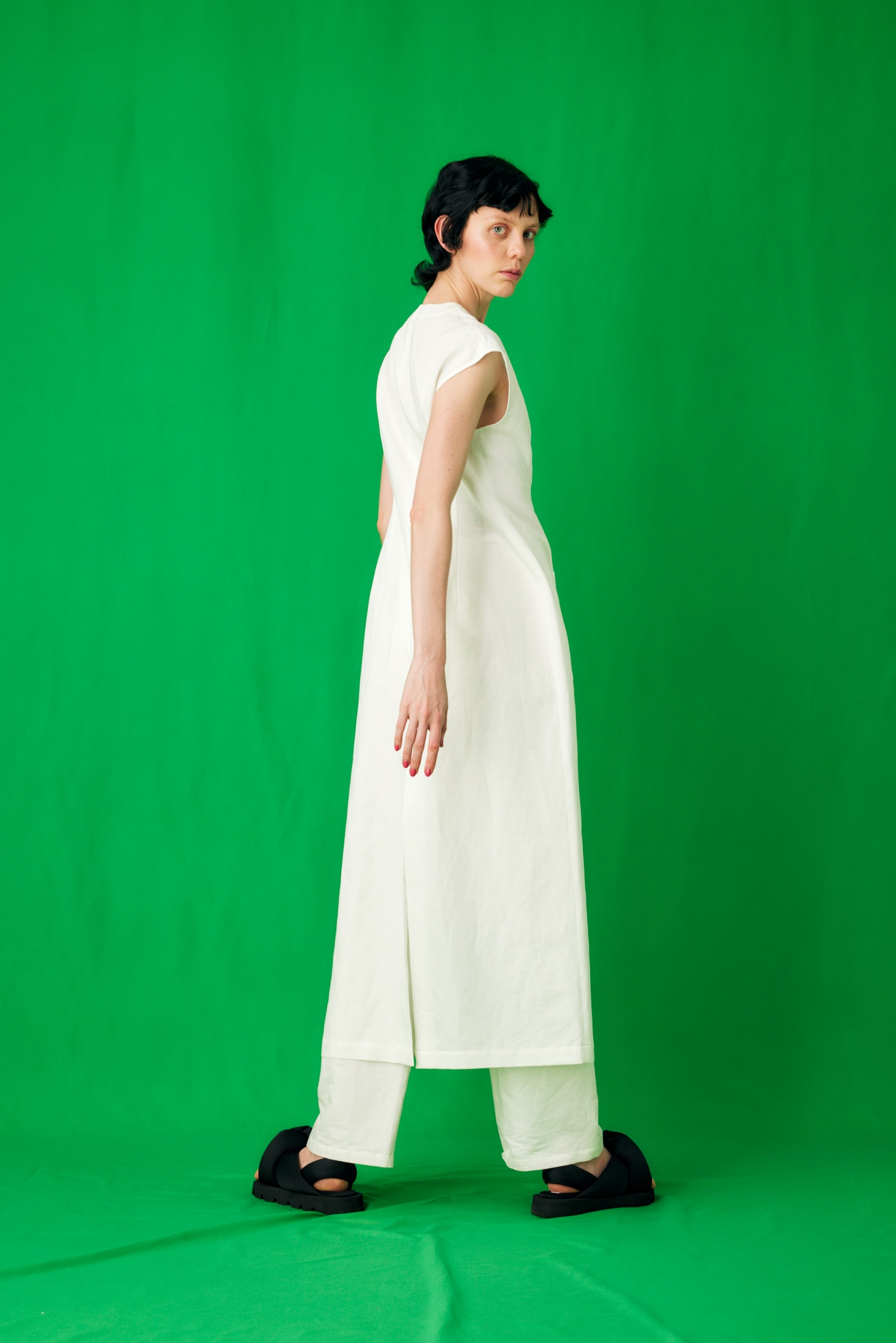 SET-UP DRESS｜36｜O/WHT｜DRESS｜|ENFÖLD OFFICIAL ONLINE STORE