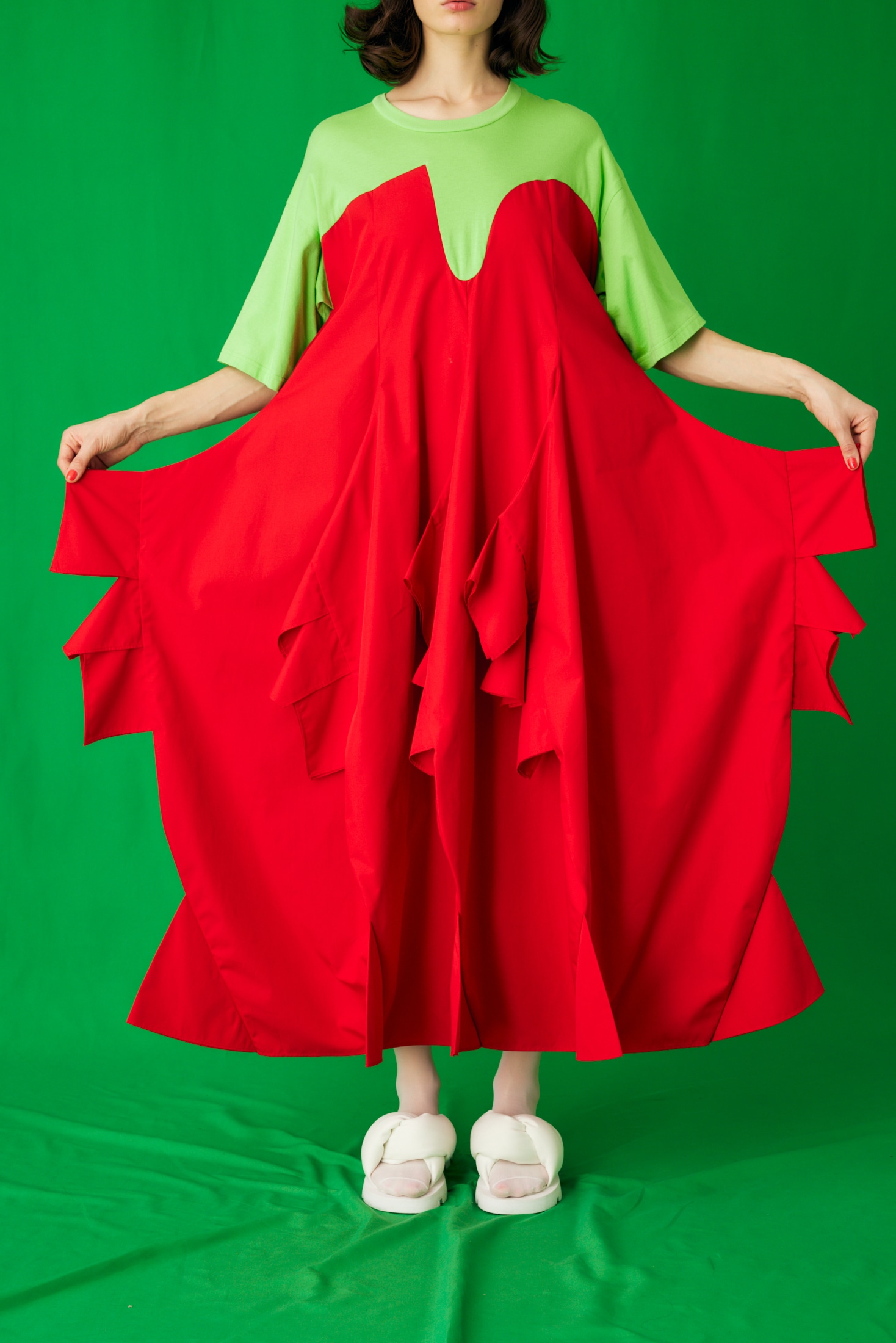 POINTY DRESS｜36｜RED｜DRESS｜|ENFÖLD OFFICIAL ONLINE STORE