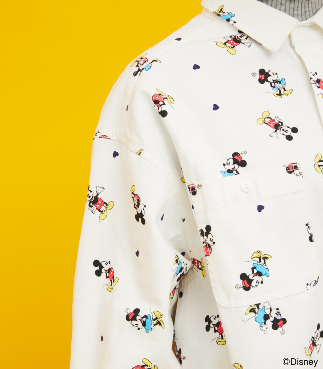 RODEO CROWNS WIDE BOWL | （Mickey & Minnie）パターンシャツ (シャツ・ブラウス ) |SHEL'TTER  WEBSTORE