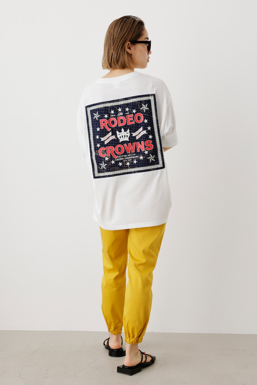 レトロバンダナパッチTシャツ