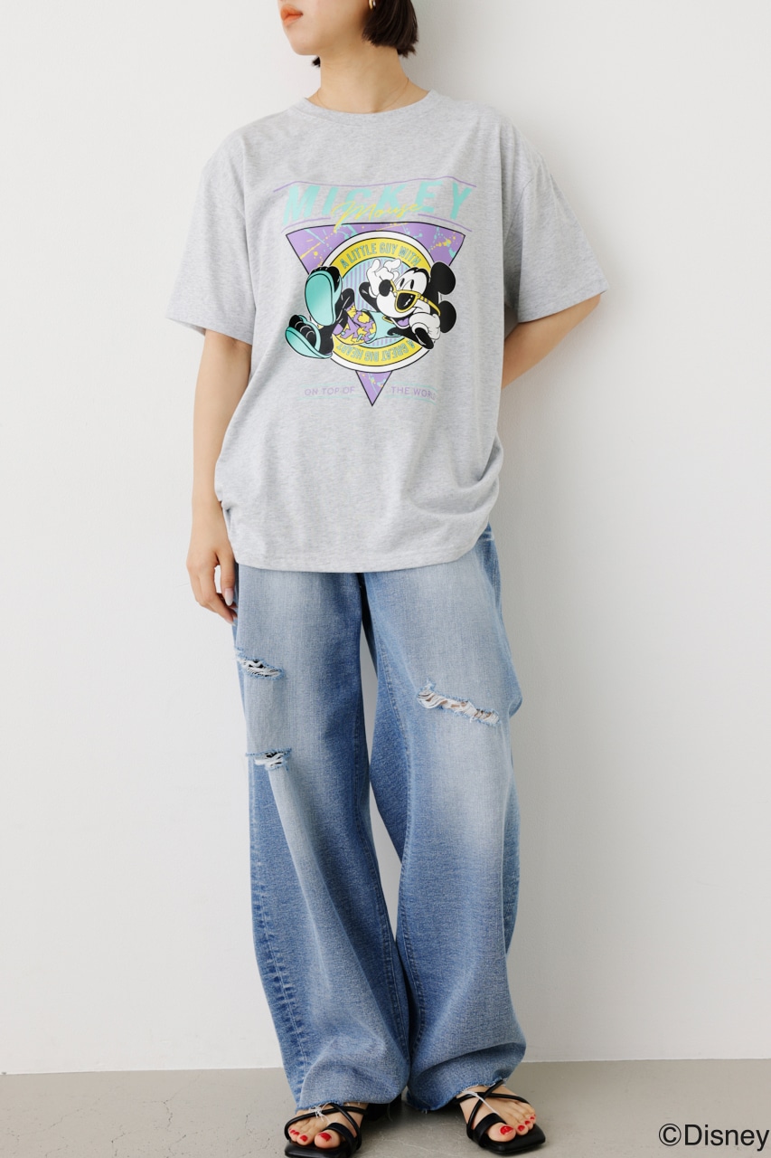 RODEO CROWNS WIDE BOWL | （WEB限定）(MICKEY) NEON SURF Tシャツ (T