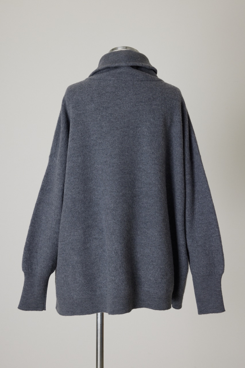 RIM.ARK | Turtleneck wide knit CD (CARDIGANS ) |RIM.ARK ONLINE STORE