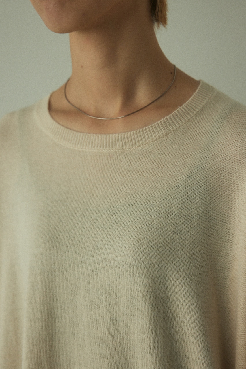 long cuff knit tops