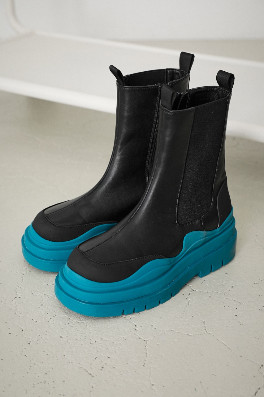 AZUL BY MOUSSY | COLOR CONTRAST SOLE BOOTS (ブーツ ) |SHEL'TTER