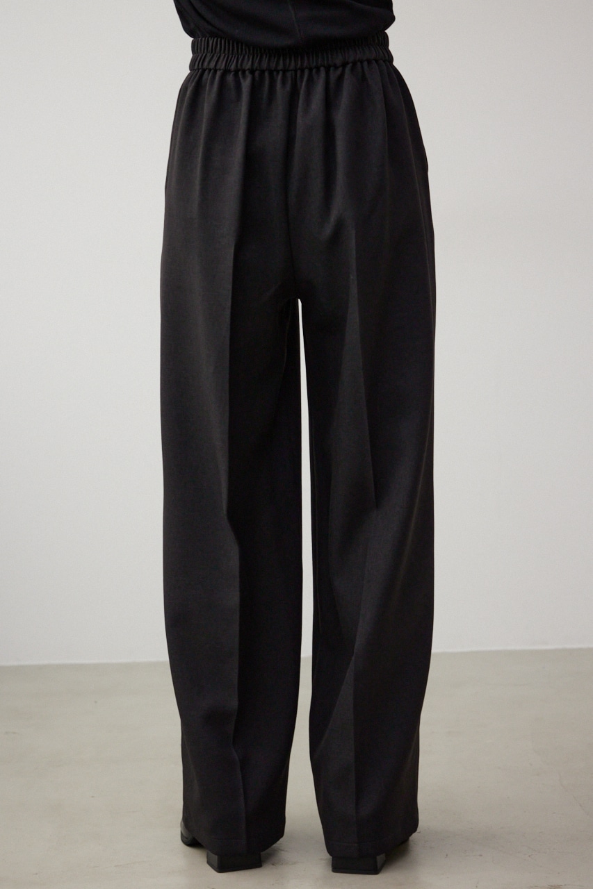 をお手頃な EASY WIDE パンツ moussy イージー ワイド pant ボトム 黒