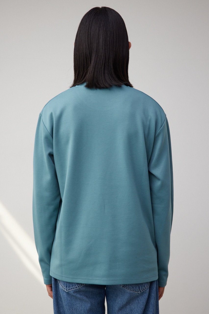 AZUL BY MOUSSY | B-HEATネック刺繍長袖Tシャツ (Tシャツ・カットソー