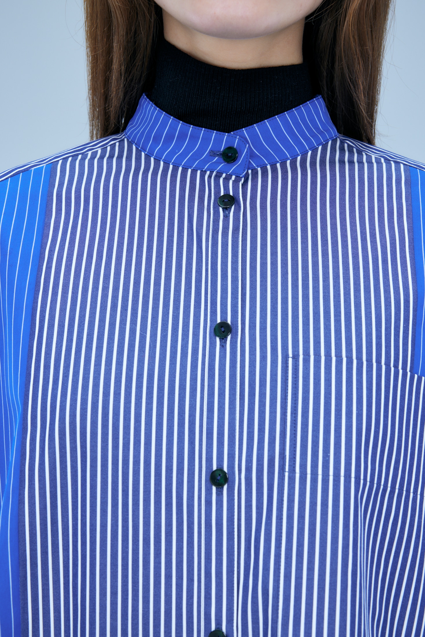 WINTER SHIRT｜38｜BLU｜SHIRTS AND BLOUSES｜|ENFÖLD OFFICIAL ONLINE