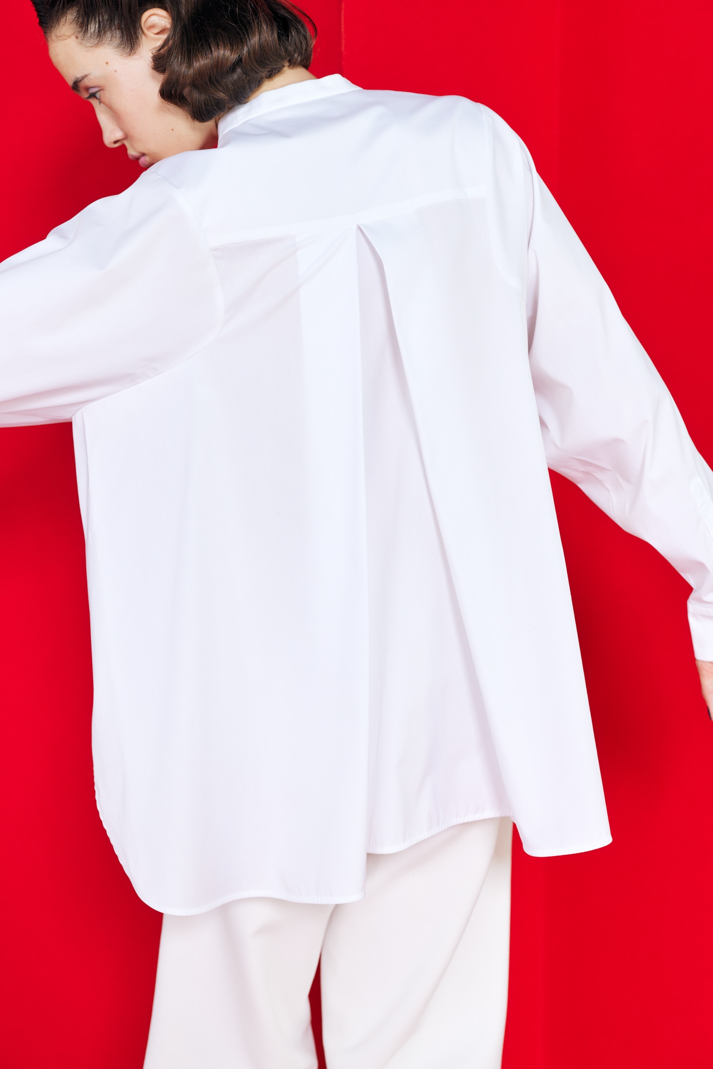 WIDE-SLEEVES SHIRT｜38｜WHT｜SHIRTS AND BLOUSES｜|ENFÖLD OFFICIAL 